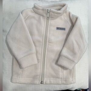 Columbia Off-White Fleece Jacket